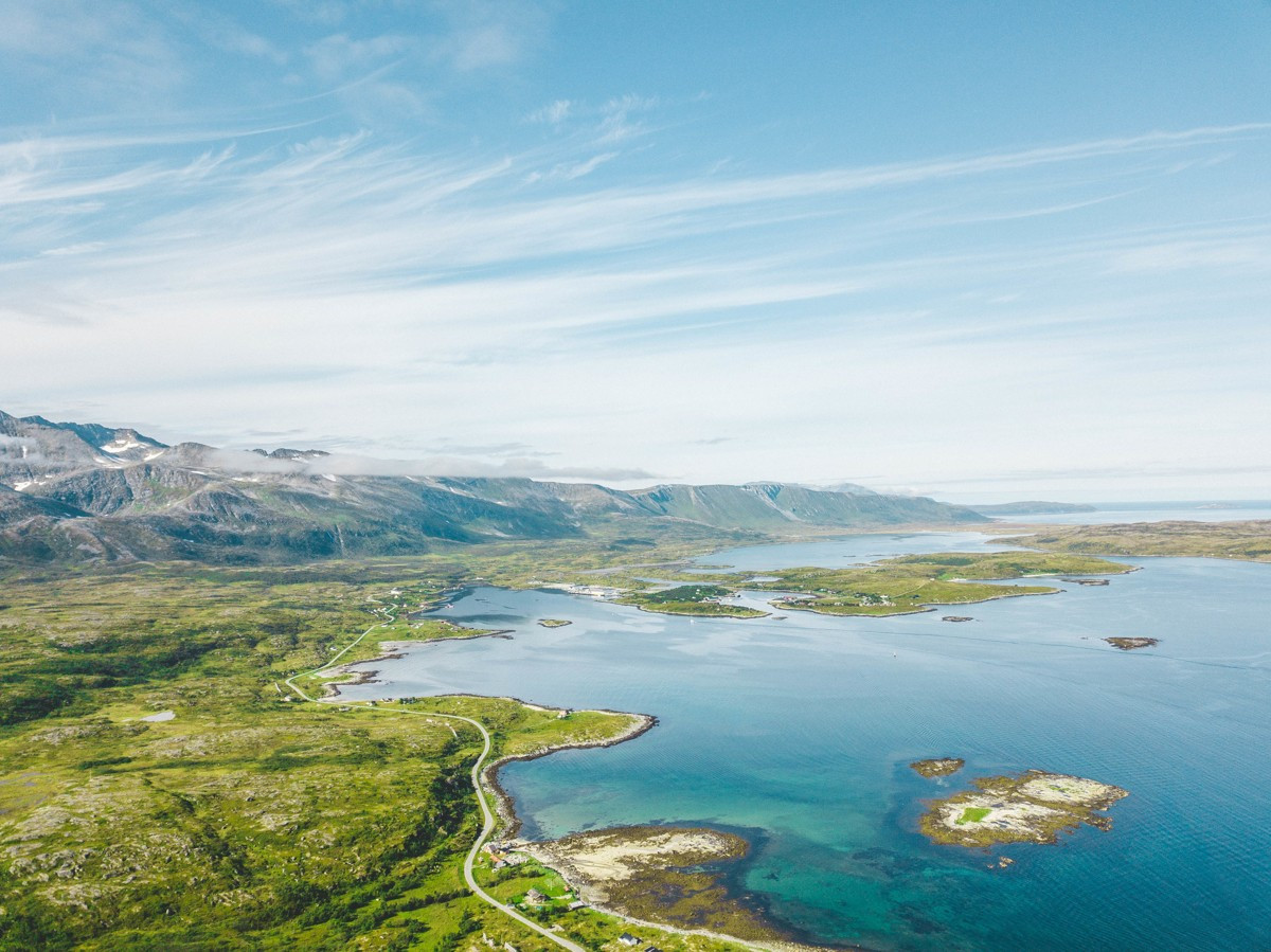 Dronefoto/Området