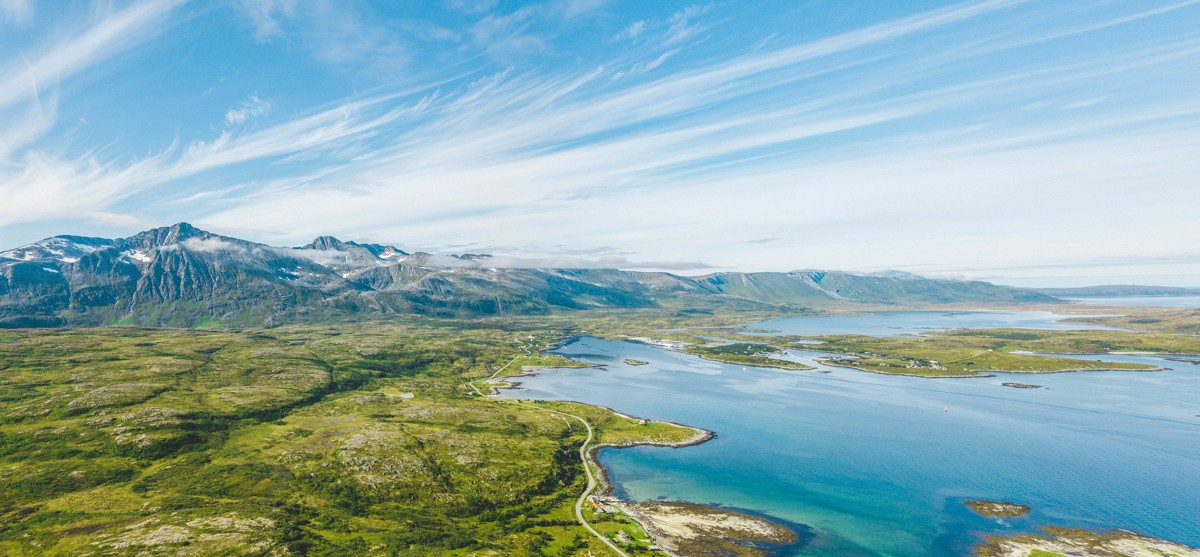 Dronefoto/Området