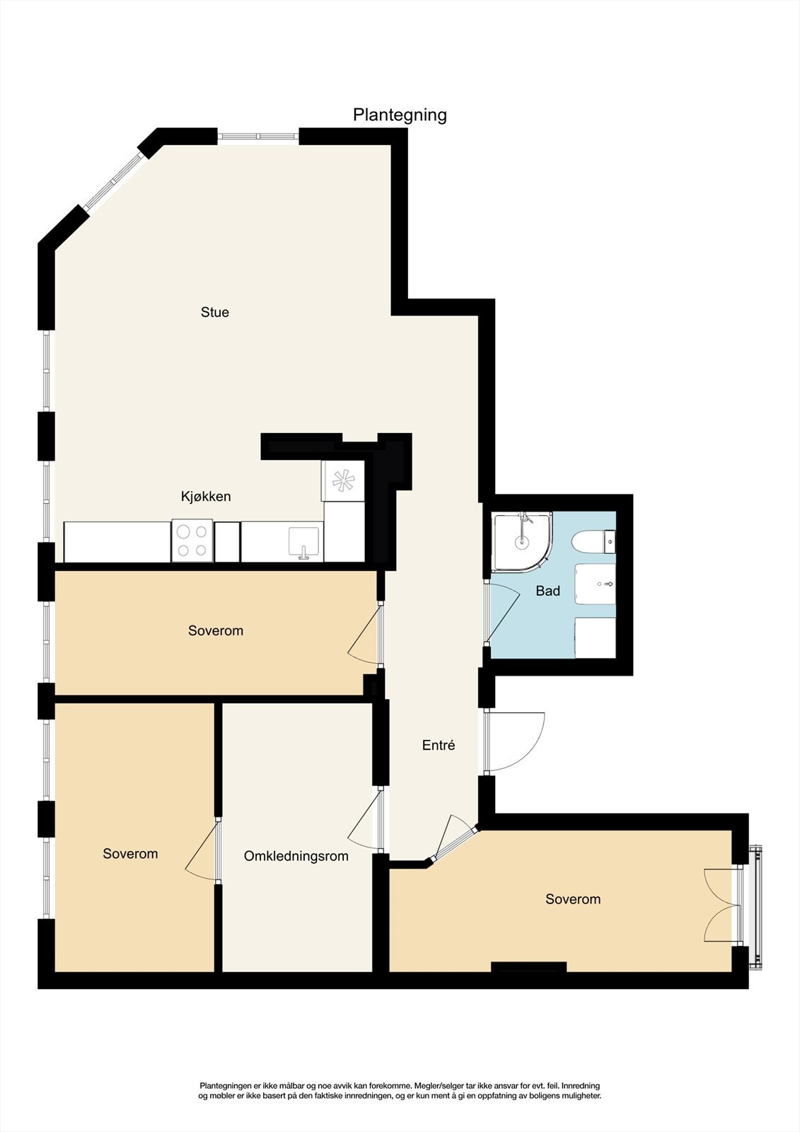 2dplan og 1 Galleribilde
