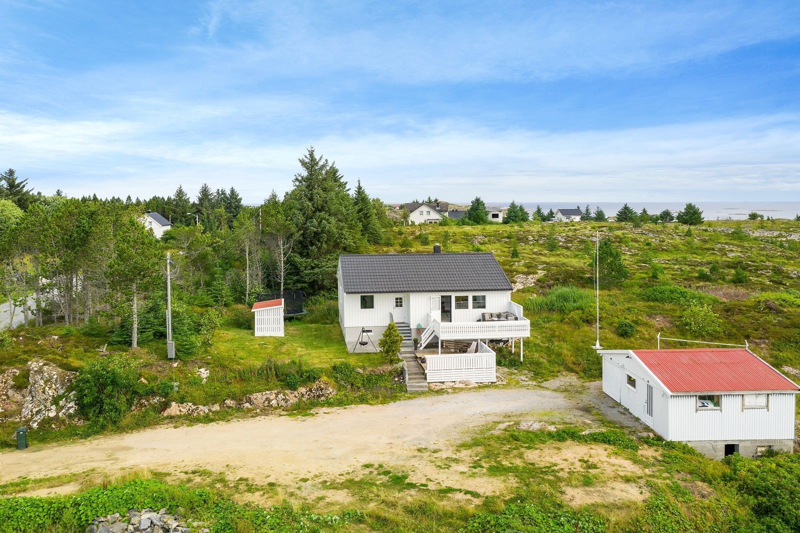 Eiendommen ligger i et rolig boligområde Galleribilde