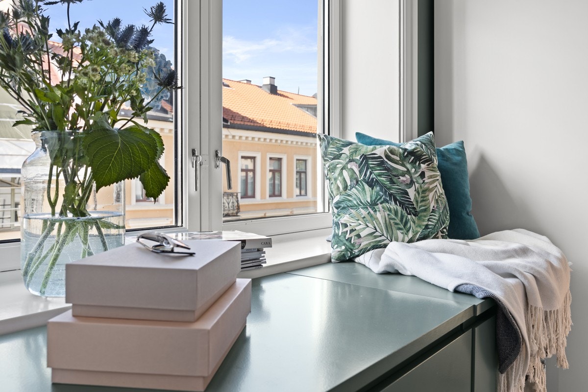 Vindusflaten slipper inn rikelig mengder med naturlig lys. Galleribilde