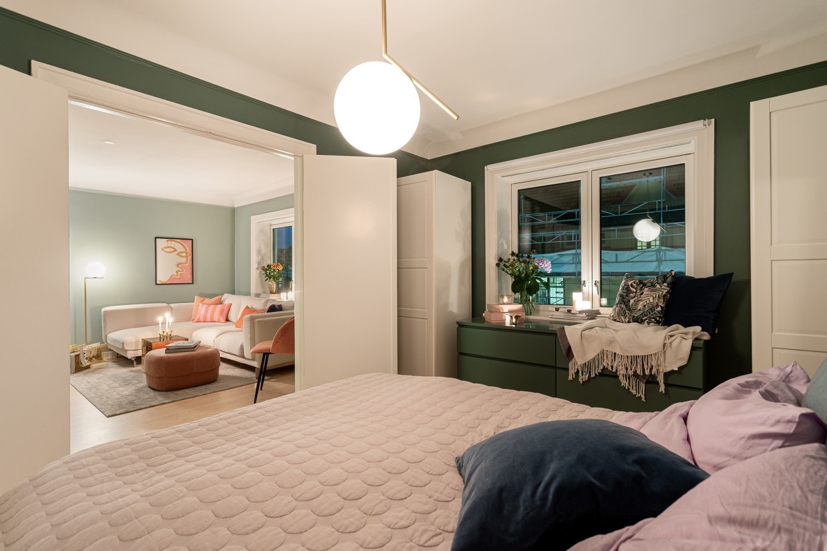 Soverommet inviterer til en god natts søvn! Galleribilde