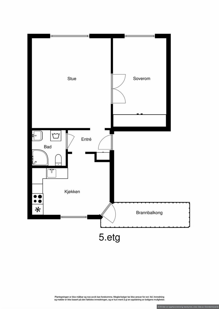 Plantegning. Galleribilde