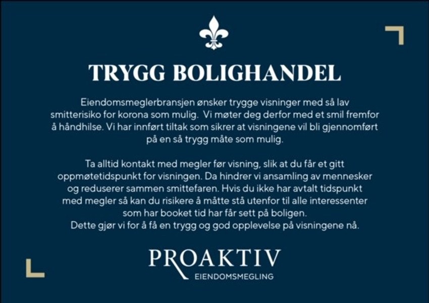 Trygg bolighandel. Galleribilde