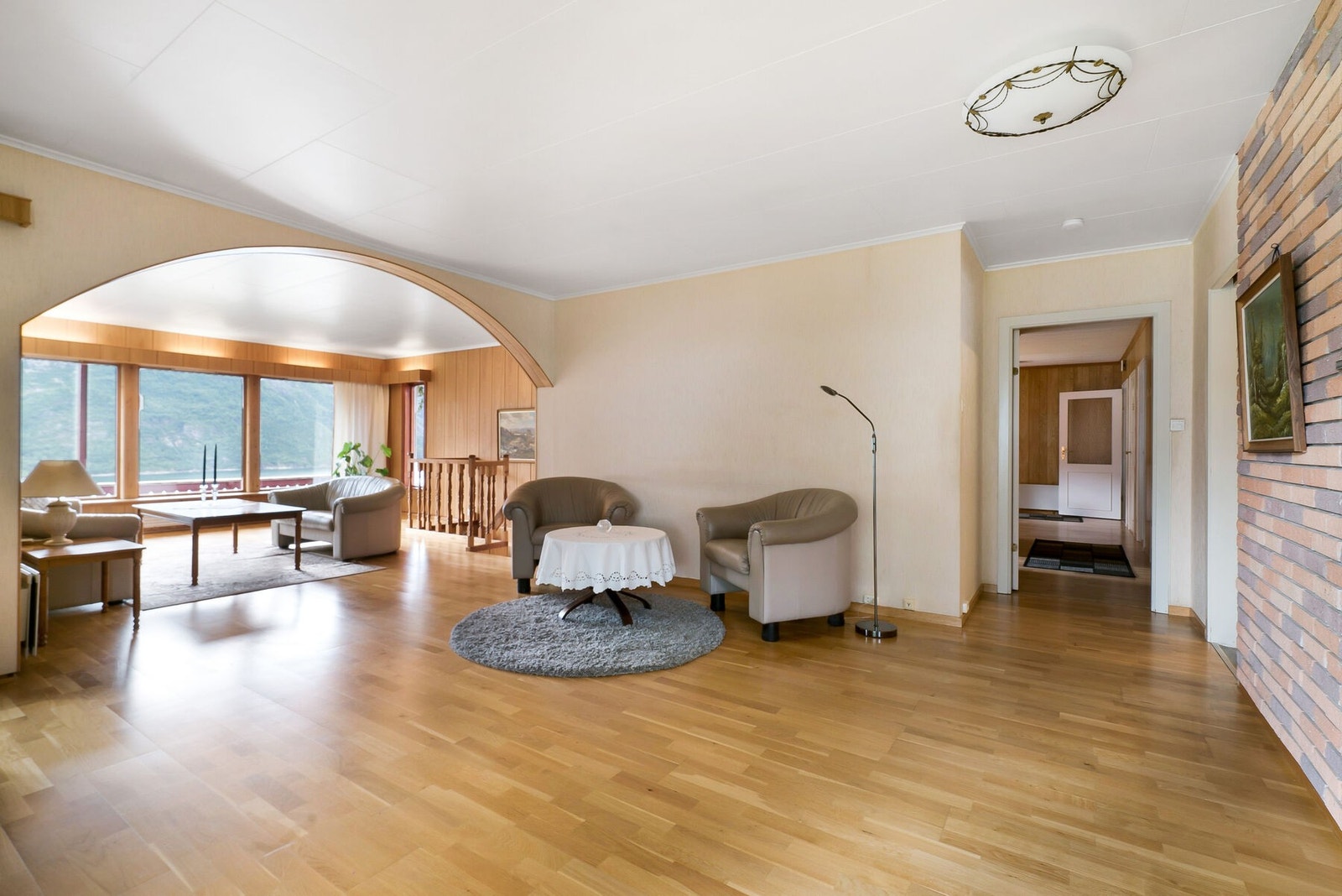 Huset er gjennomgående lyst og trivelig. Galleribilde