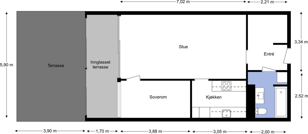Hovseterveien 36 A. Galleribilde