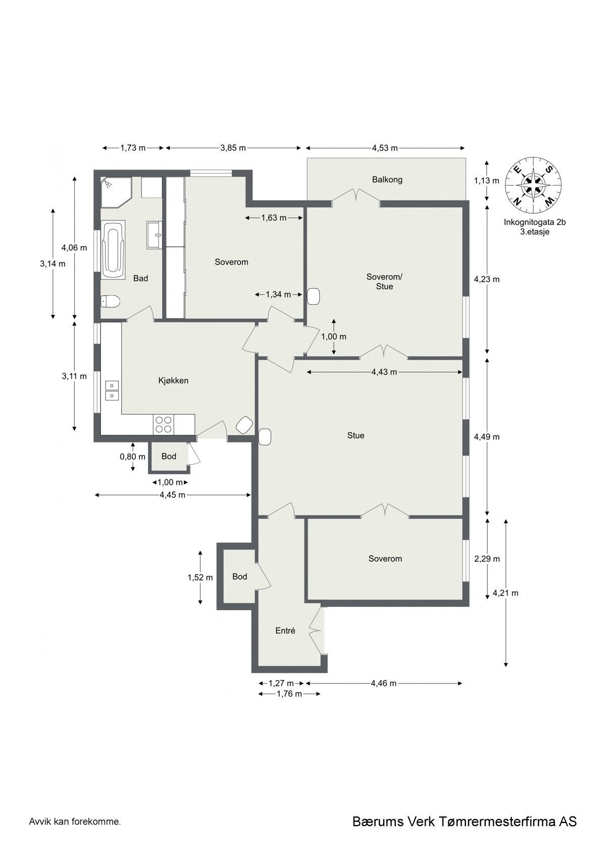 Planløsning Galleribilde