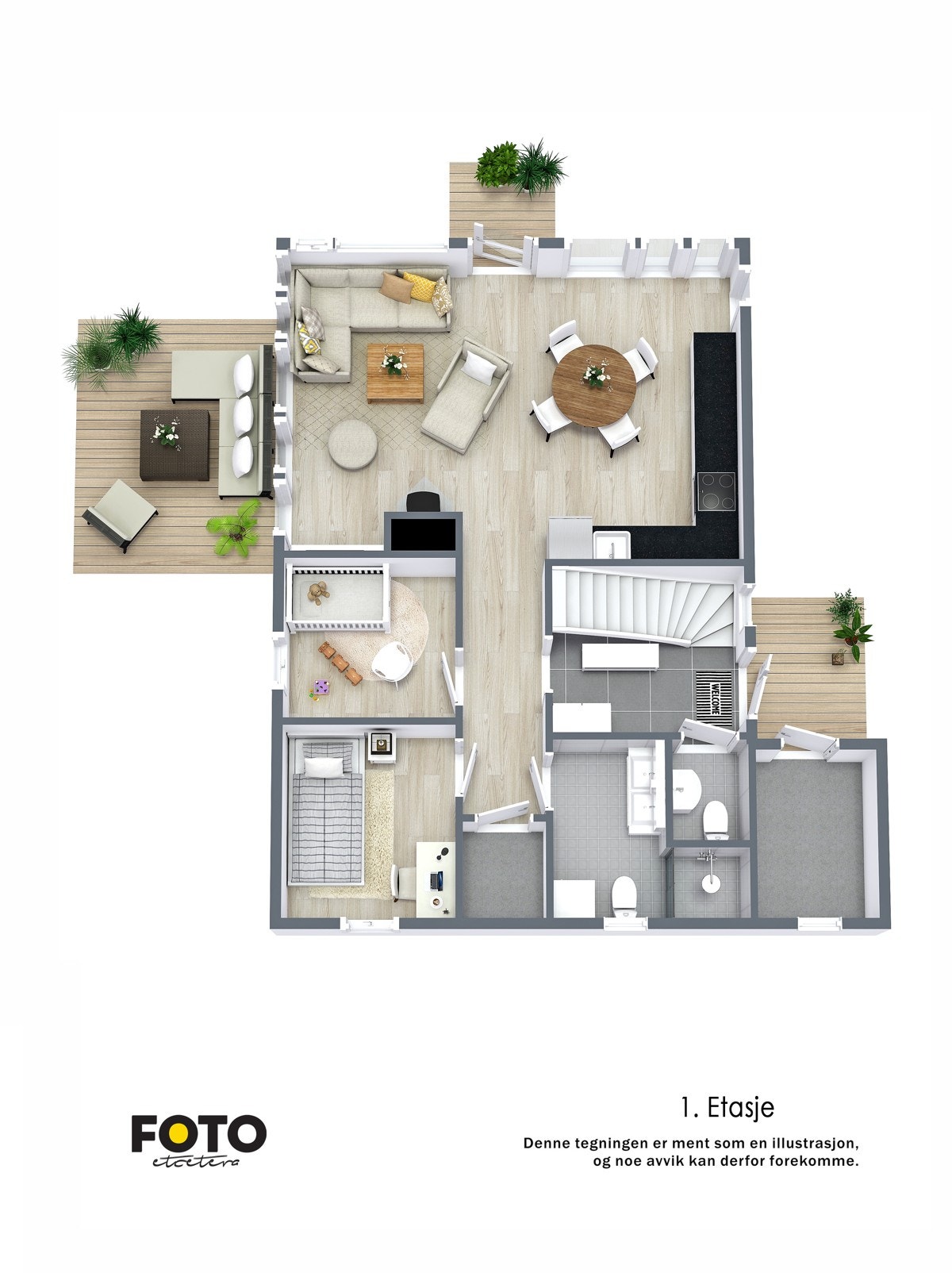 Plan 1etg Galleribilde