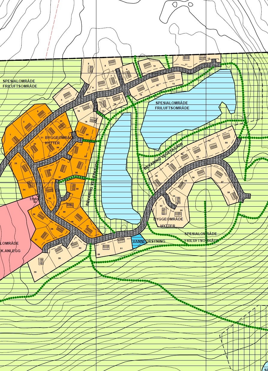 Utsnitt kart Galleribilde