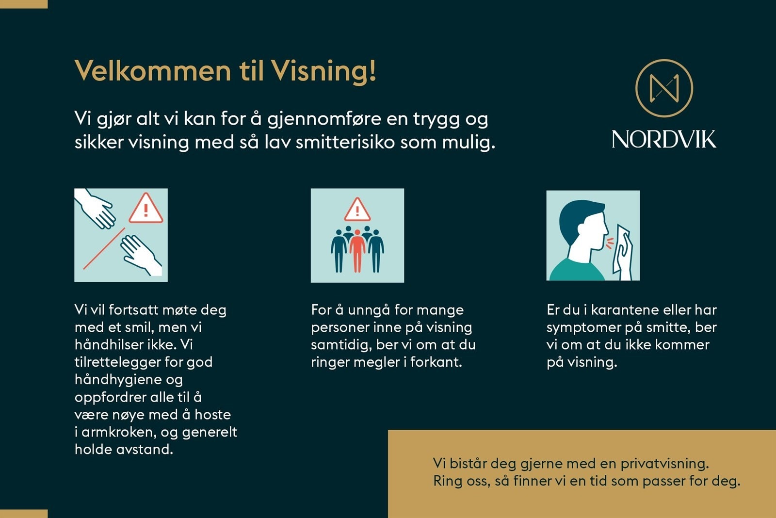 LES FØR VISNING - VELKOMMEN! Galleribilde