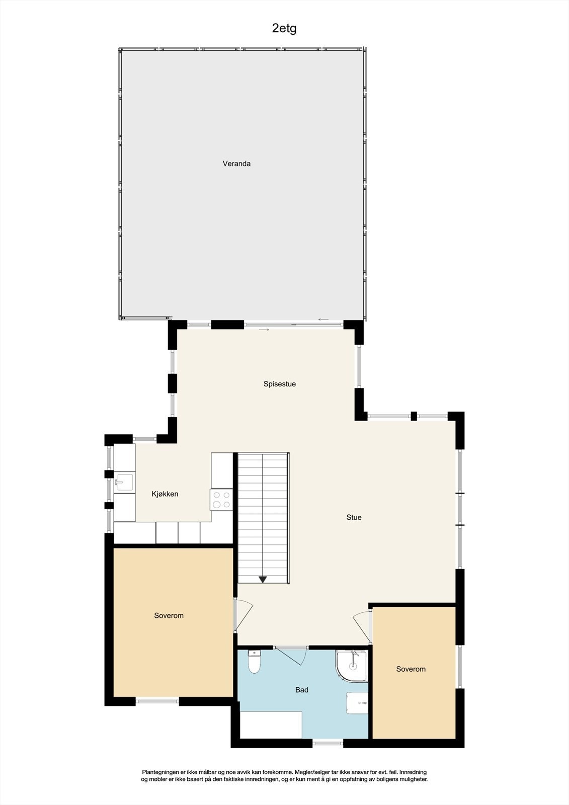 2dplan og 1 Galleribilde