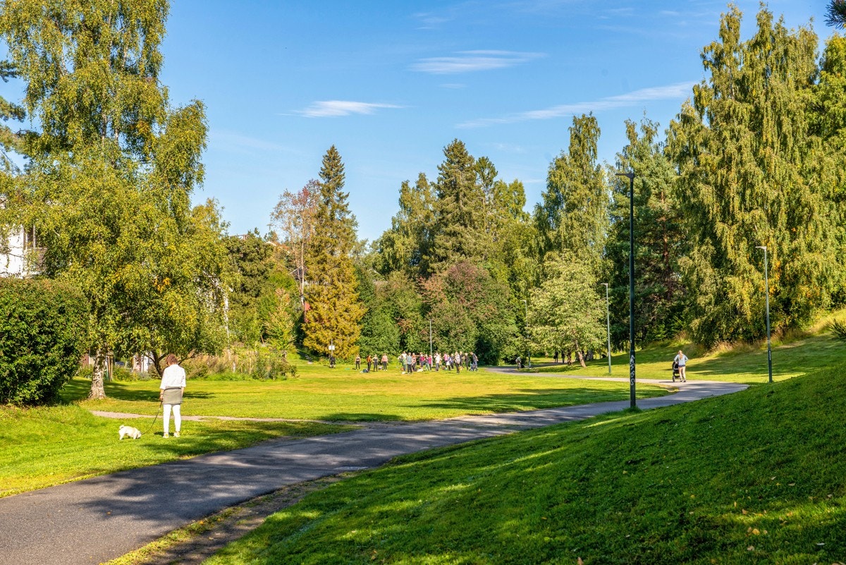 Uteområde - flotte treningsmuligheter rett utenfor døren Galleribilde