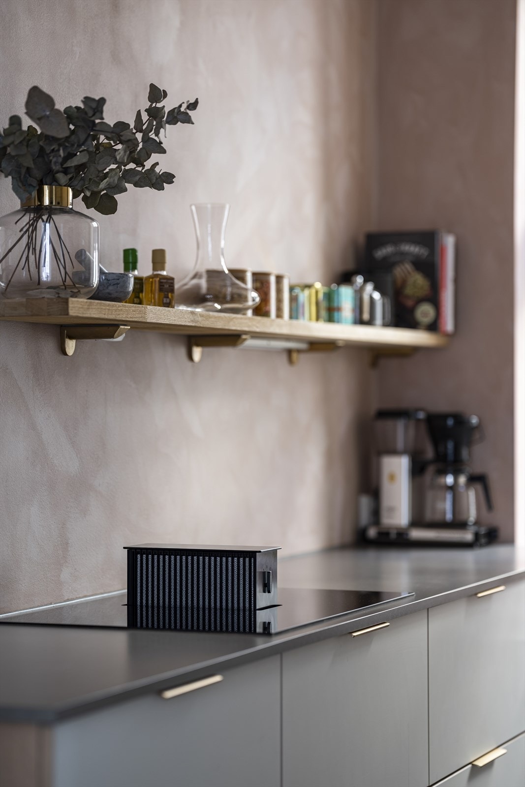 Induksjonstopp med Integrert ventilator med kullfilter fra NOVY/Røroshetta Galleribilde
