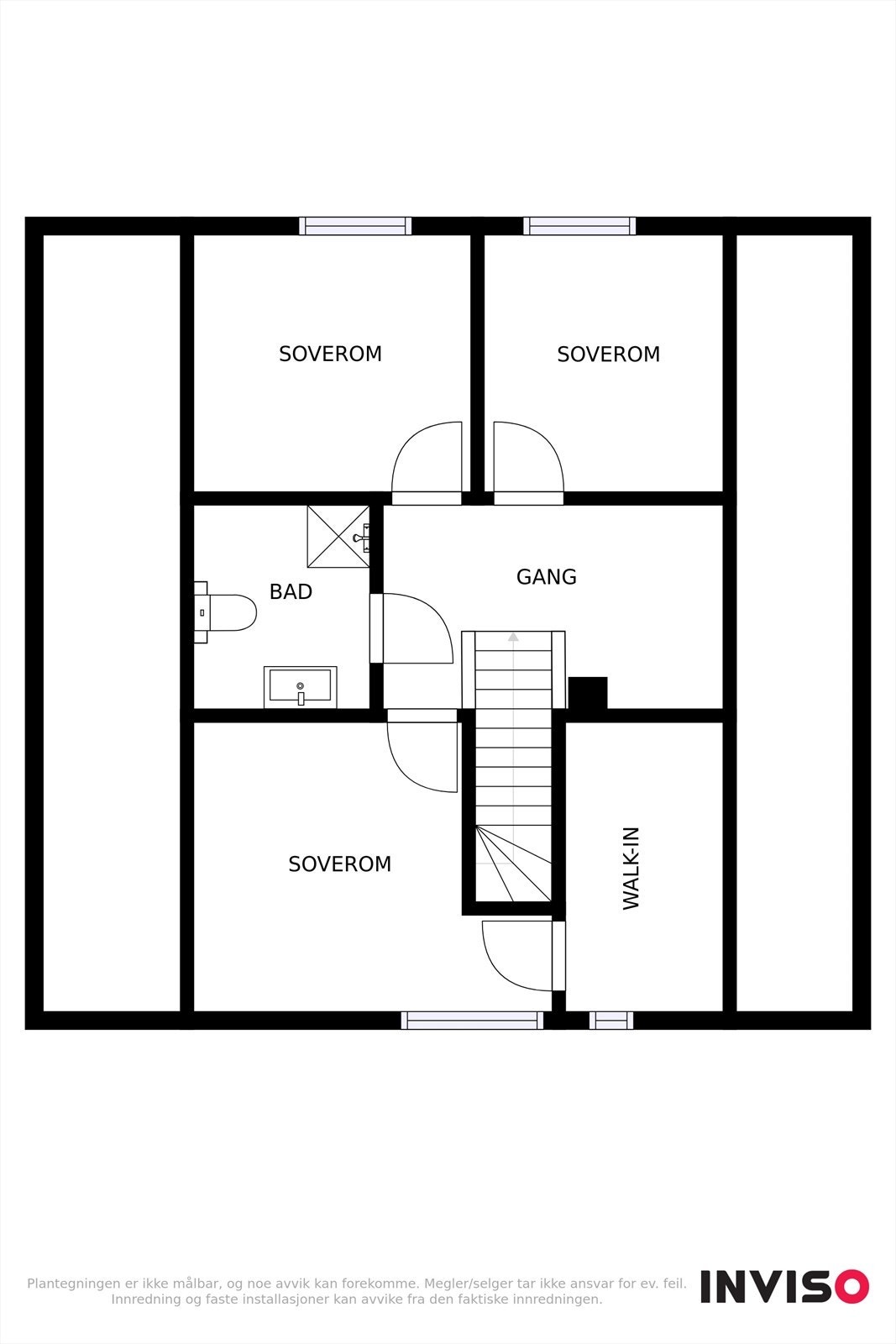 Plantegning 2. etasje Galleribilde