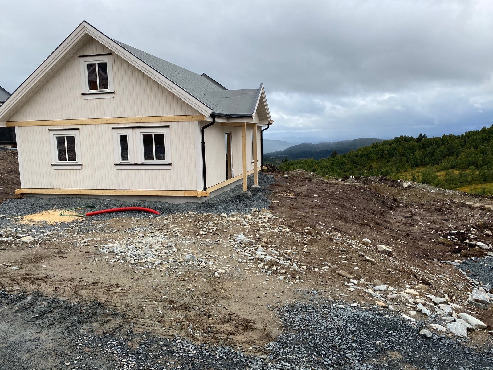 Hytter underoppføring sept. 2020 Galleribilde