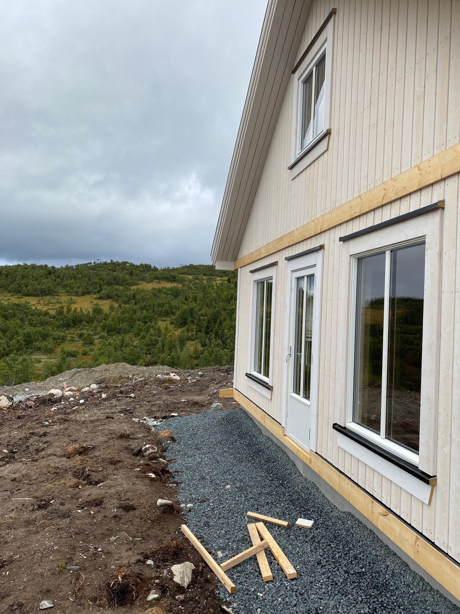 Hytter underoppføring sept. 2020 Galleribilde