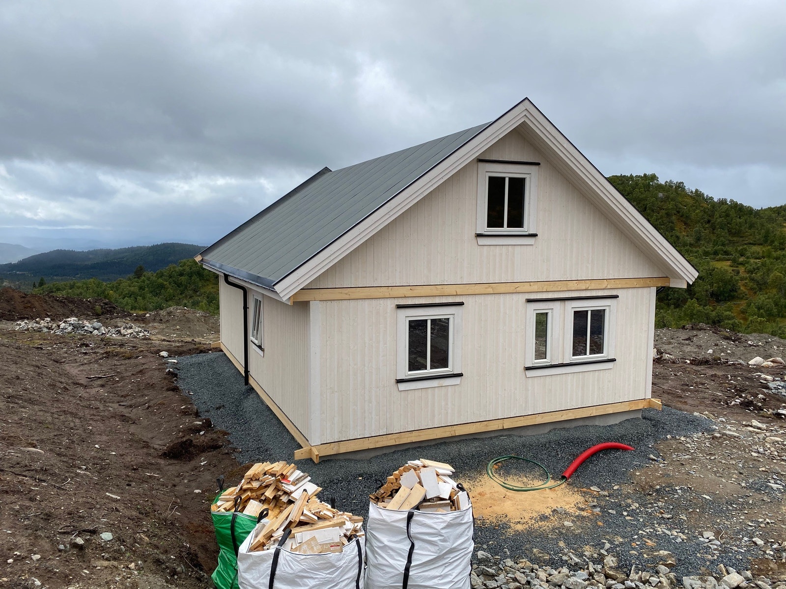 Hytter underoppføring sept. 2020 Galleribilde