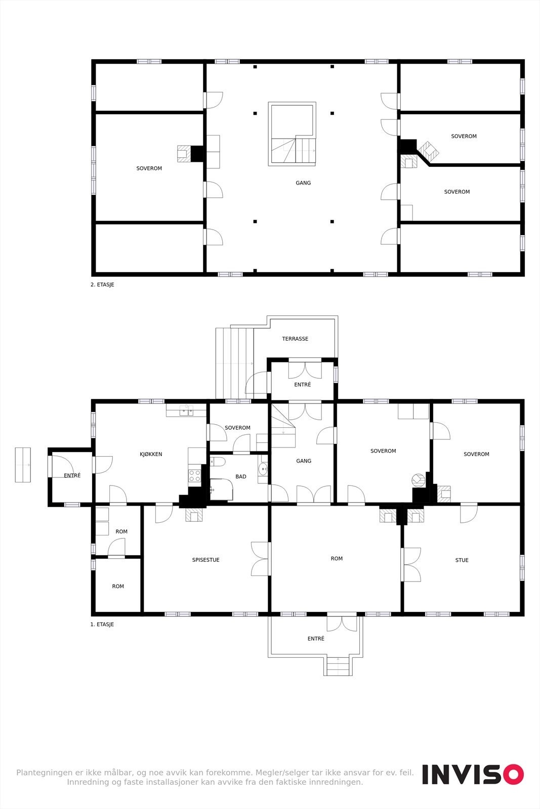 Plantegninger kombinert Galleribilde