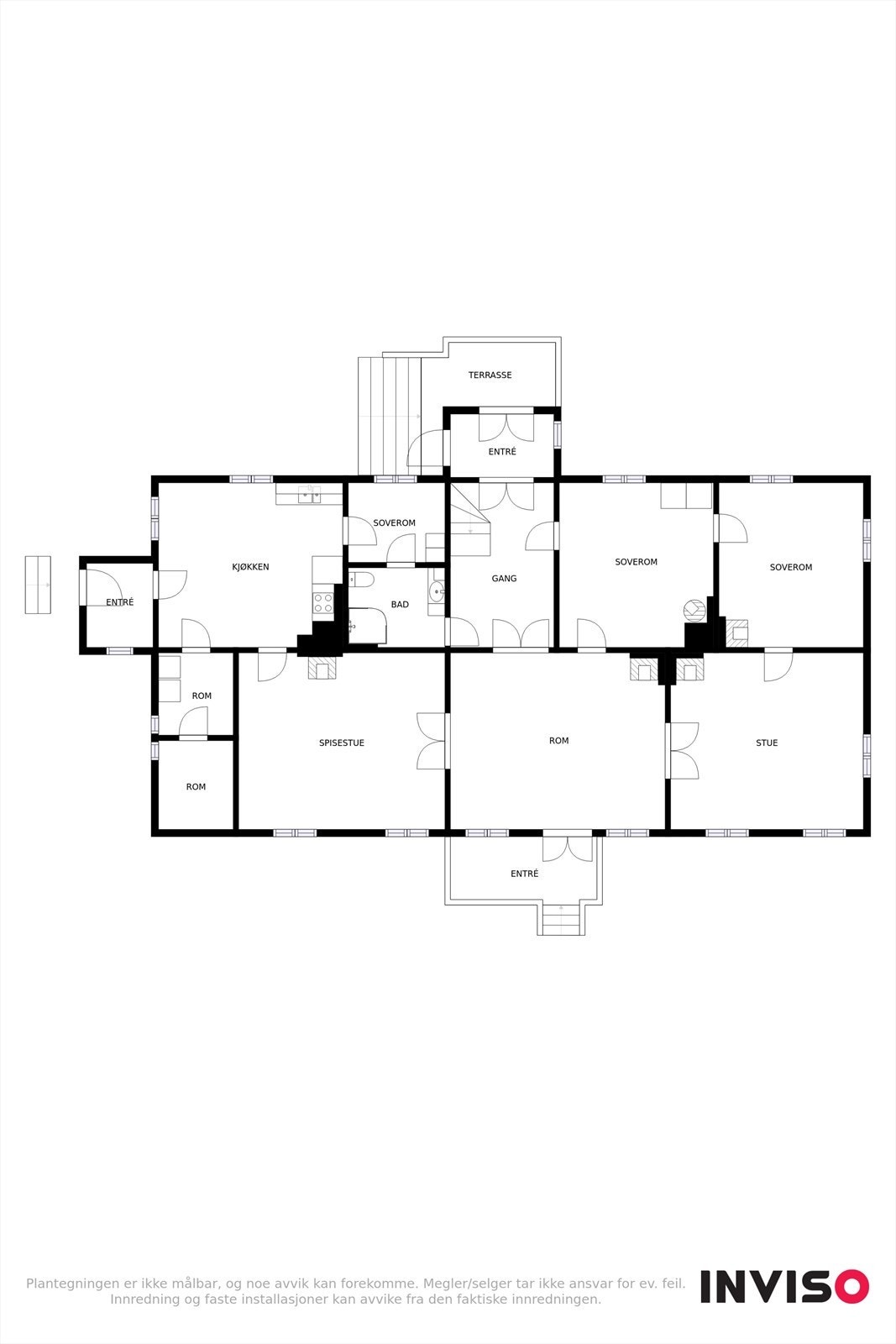 Plantegning 1.etasje Galleribilde