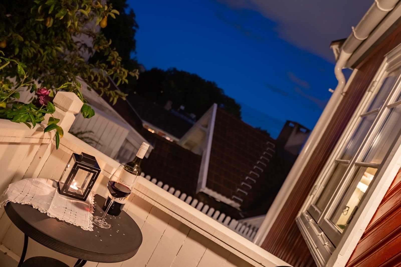 En herlig plass på egen terrasse Galleribilde