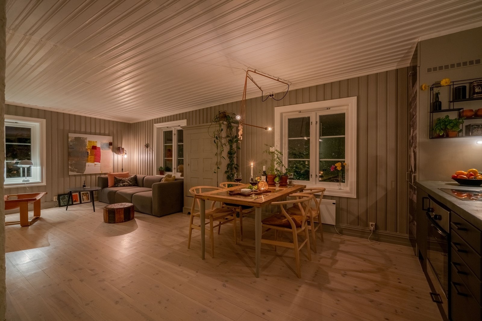 Kveldsstemning Galleribilde