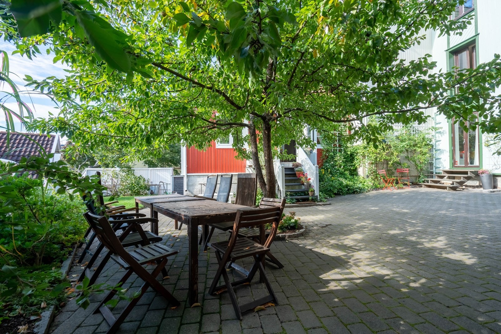 Felles gårdsplass Galleribilde