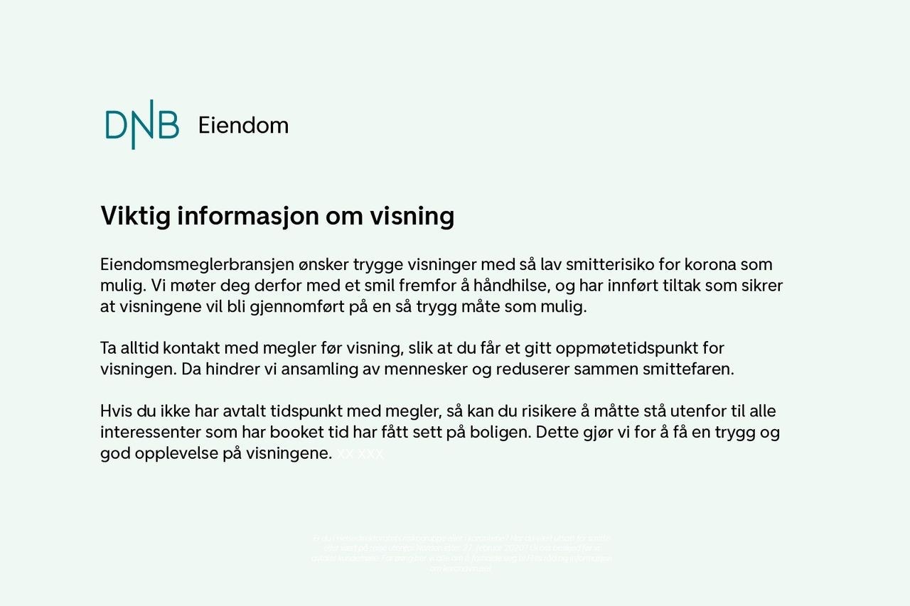 Viktig informasjon. Galleribilde