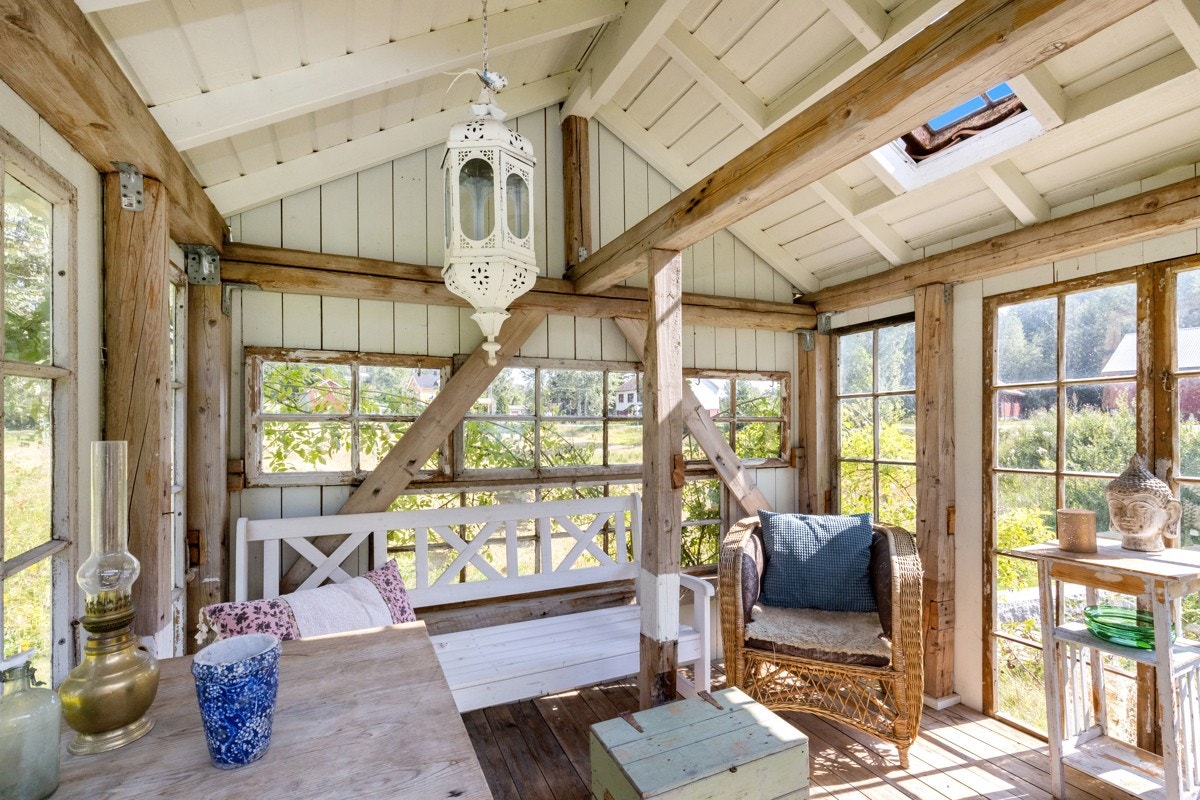 Hyggelig lysthus. Galleribilde