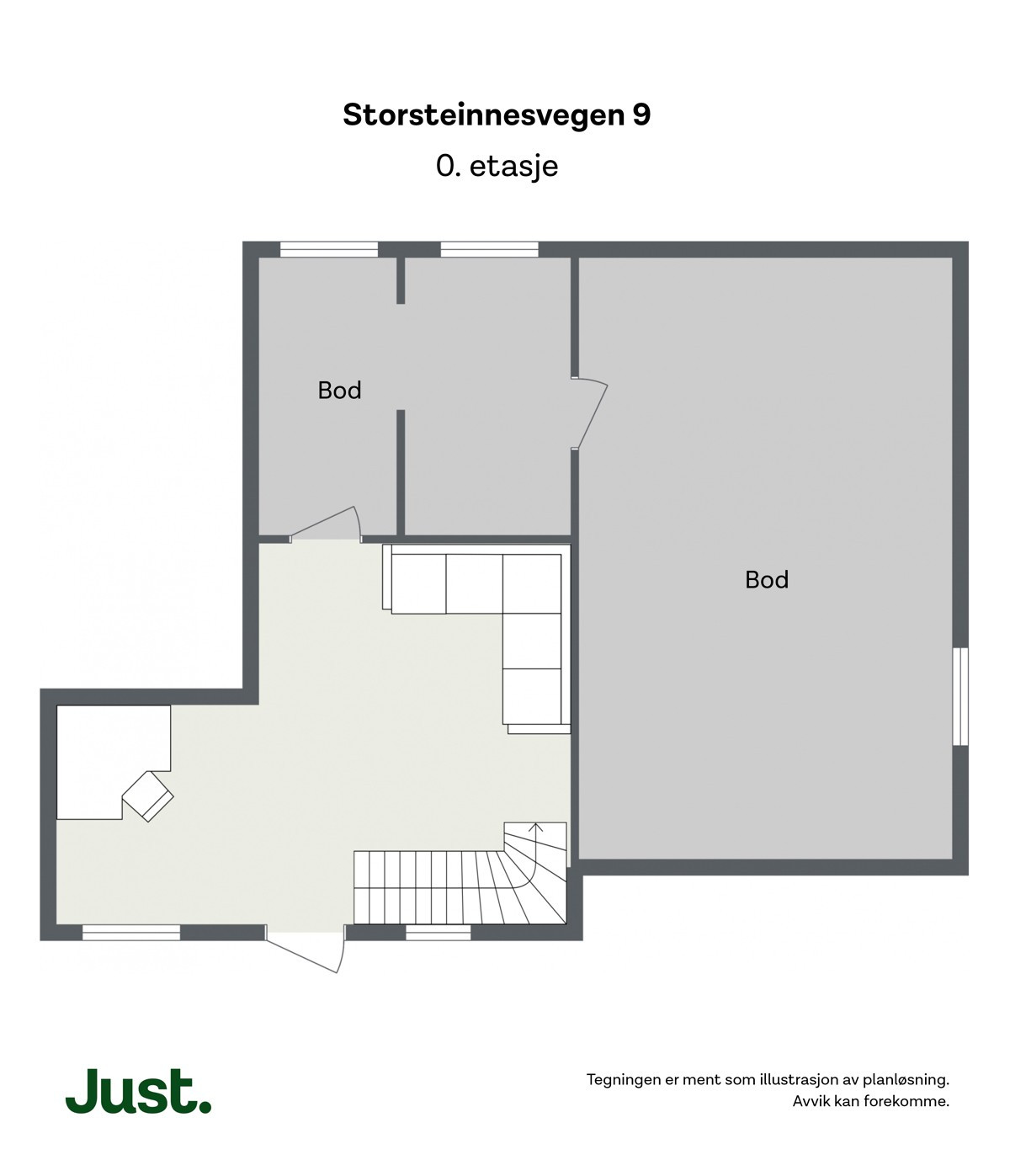 Plantegning - 0. etasje