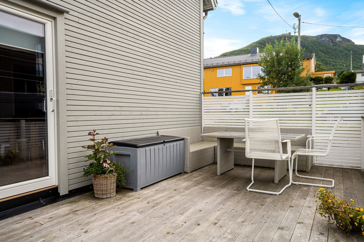 Et perfekt område for kos og hygge utover lange, lyse sommerkvelder