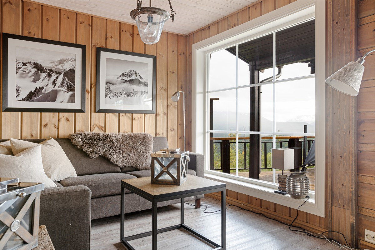 Store vindusflater som tar livet inn til deg