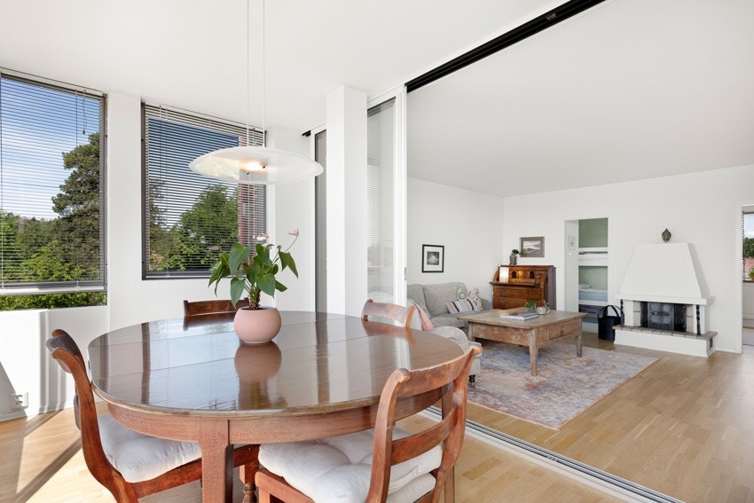 Innbygget balkong/spisestue Galleribilde