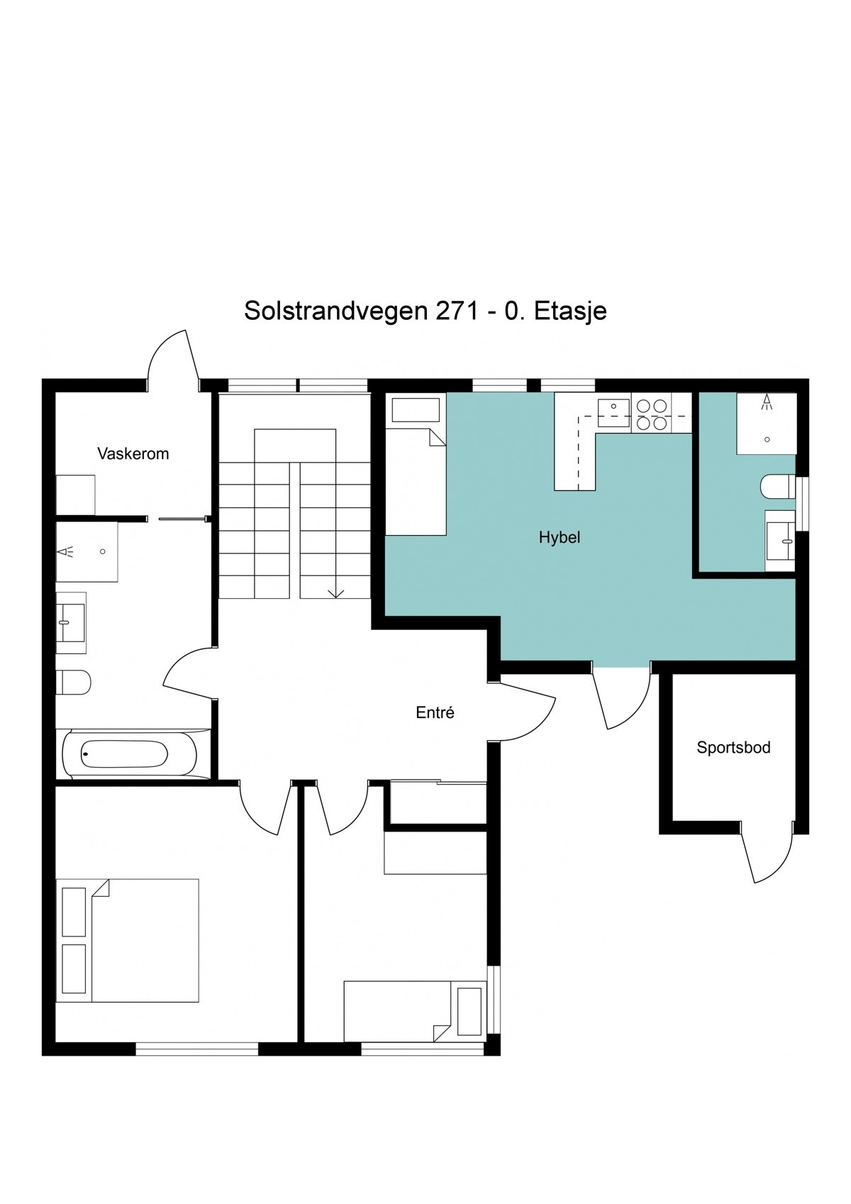 Planskisse 0. etasje