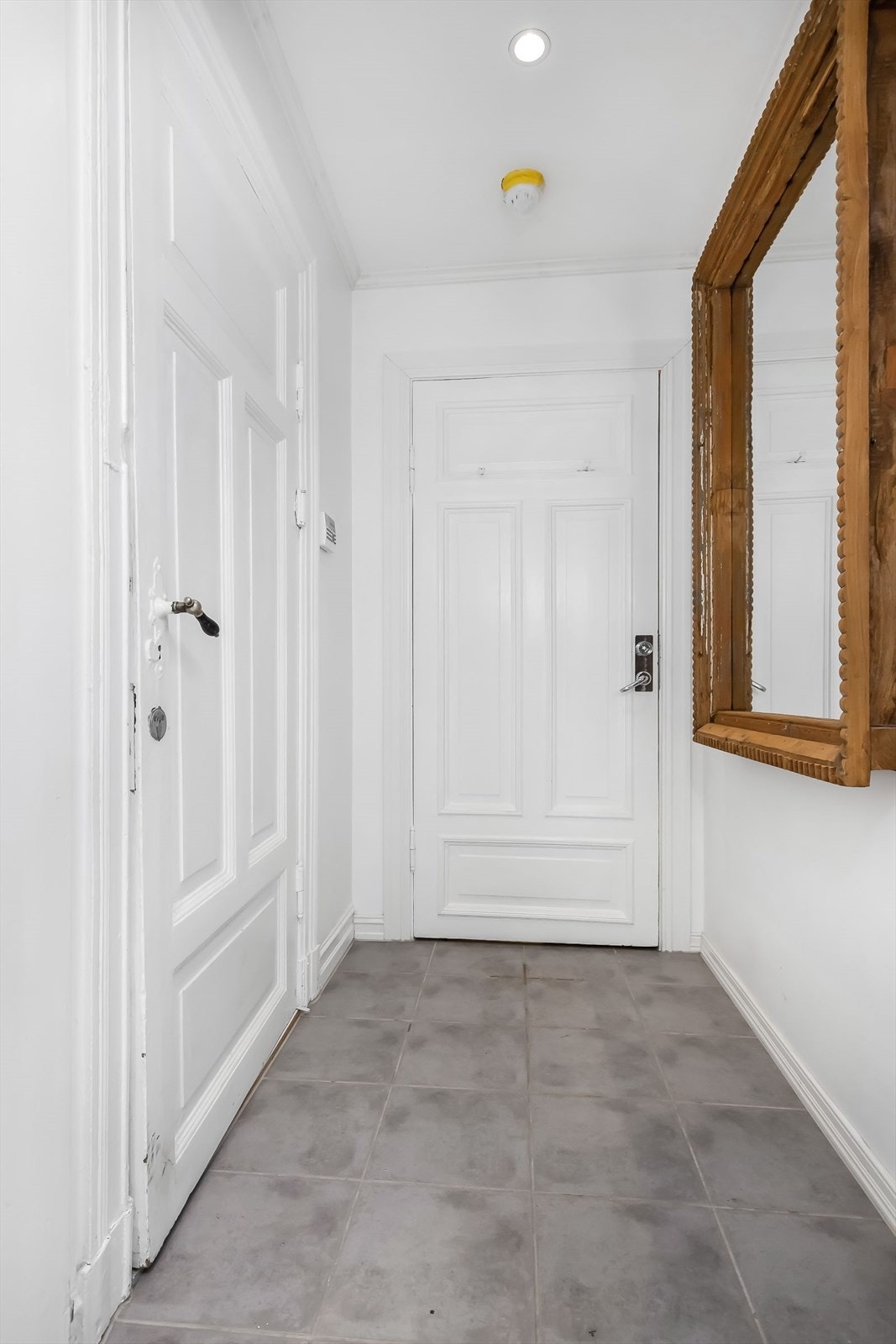 Praktikantdelen har egen inngang. Galleribilde