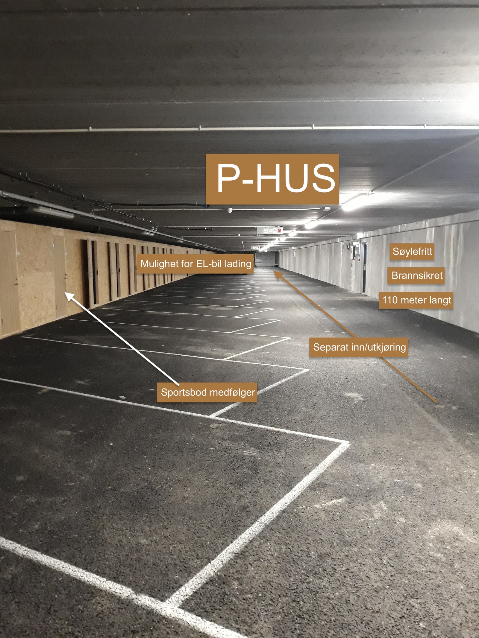 Plass i p-hus kan kjøpes Galleribilde