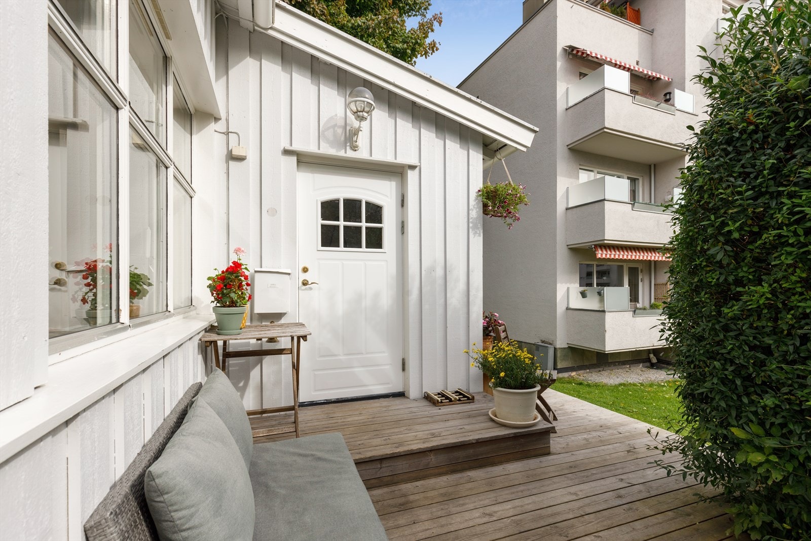 Hyggelig inngangsparti Galleribilde