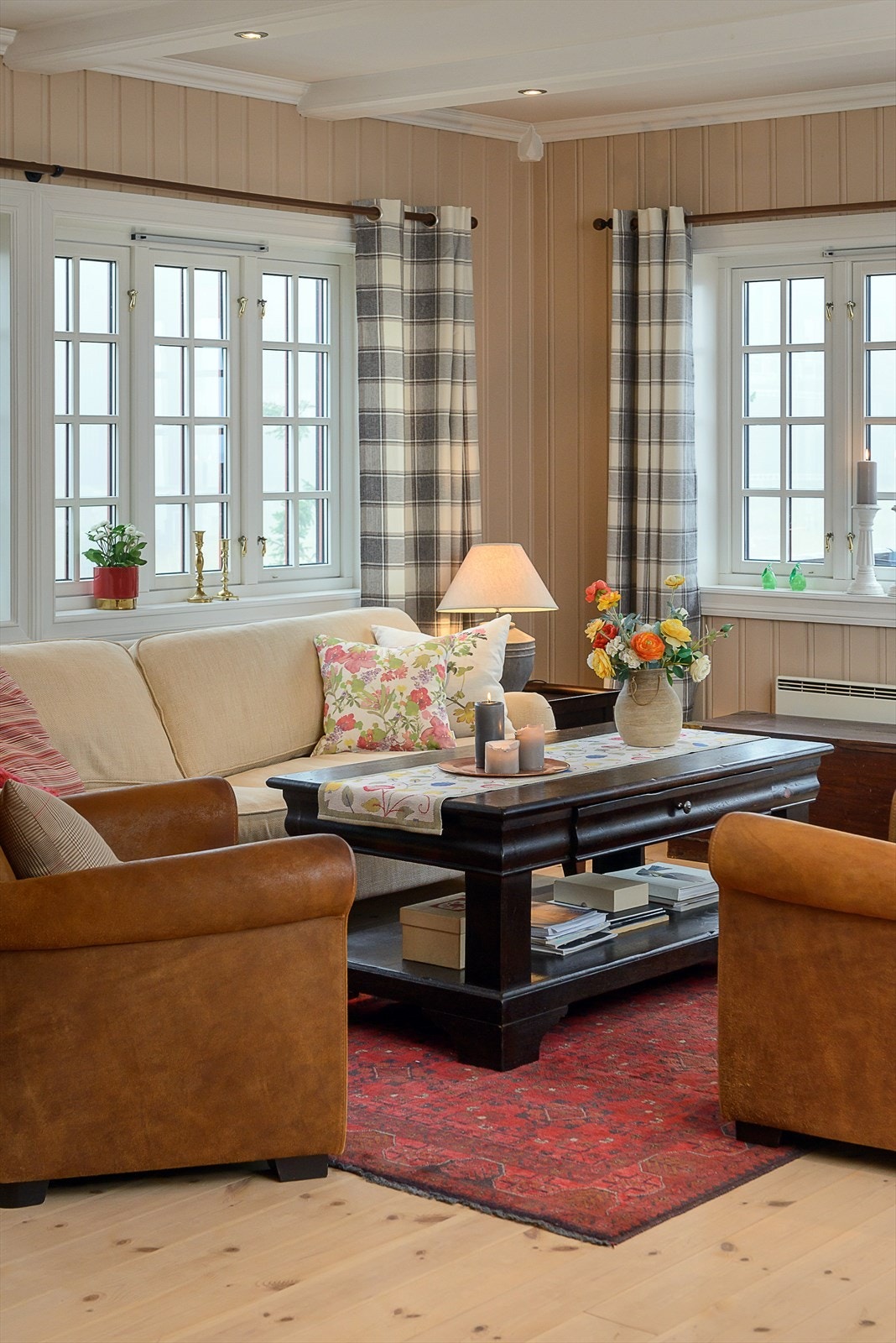 Leiligheten holder høy standard, og er bl.a. utstyrt med ring hytta varm. Galleribilde