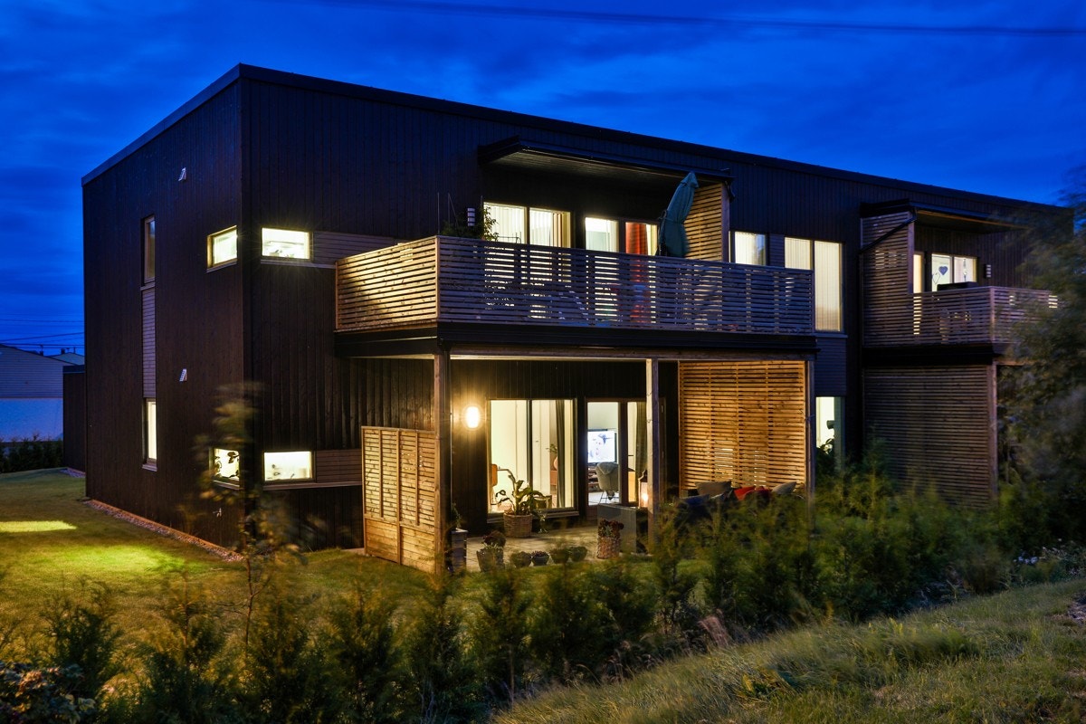 Tomten er pent opparbeidet Galleribilde