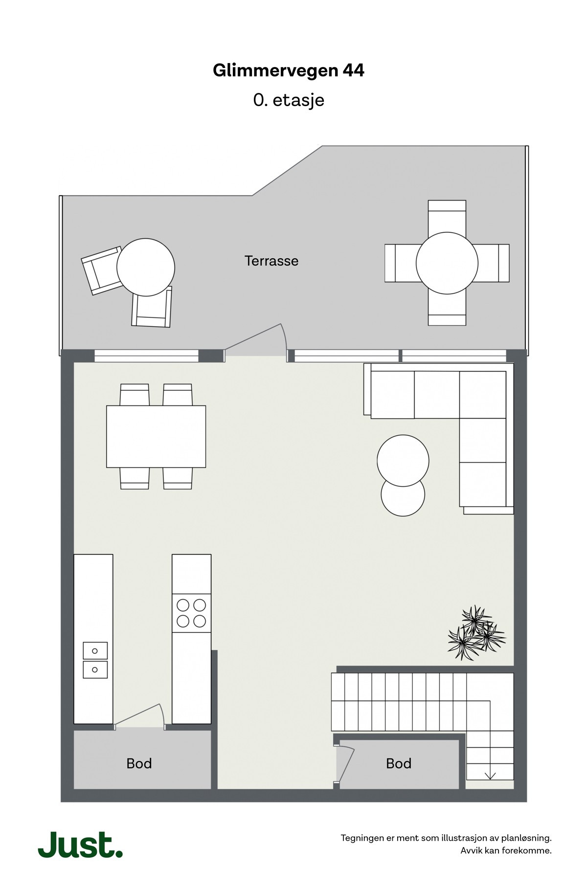 Planskisse etasje 0