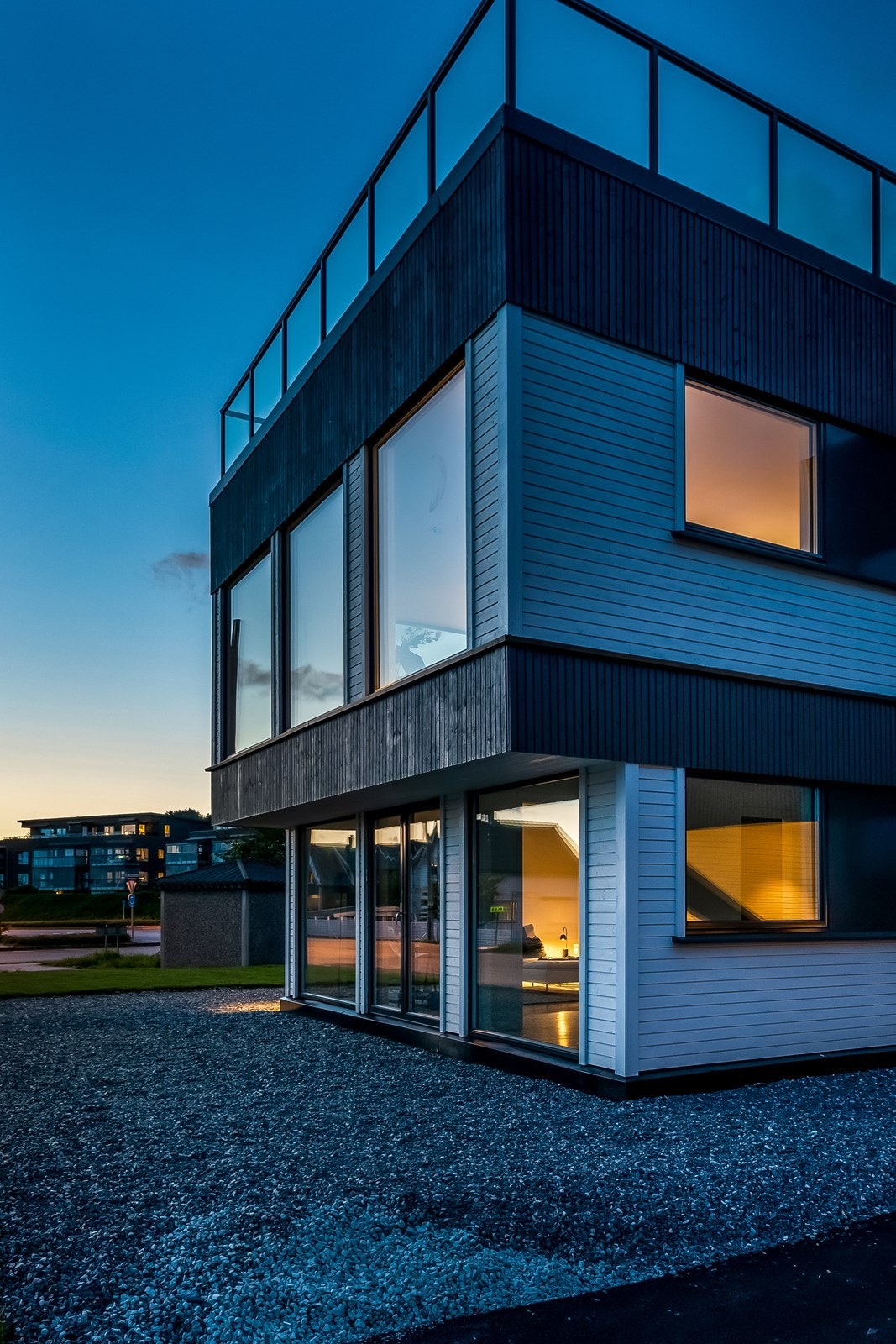 Stilig arkitektur Galleribilde