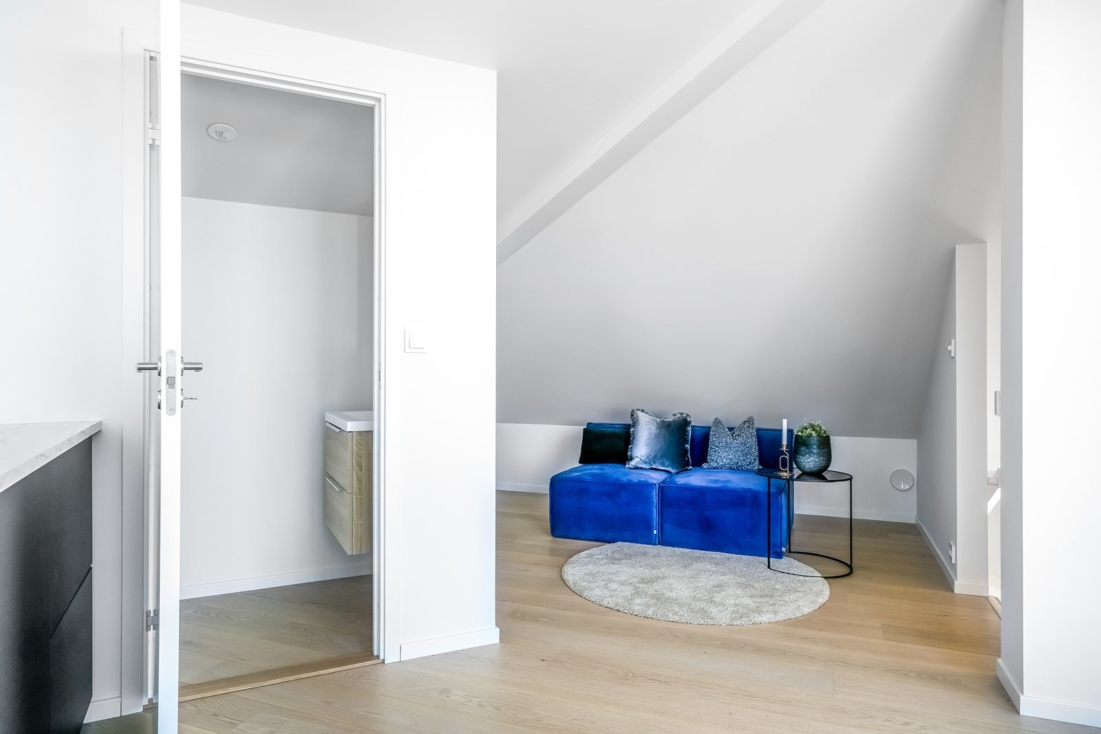 Eget toalett i etasjen er praktisk. Galleribilde