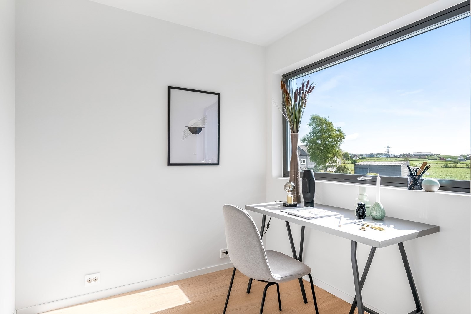 Kontor med flott utsikt Galleribilde