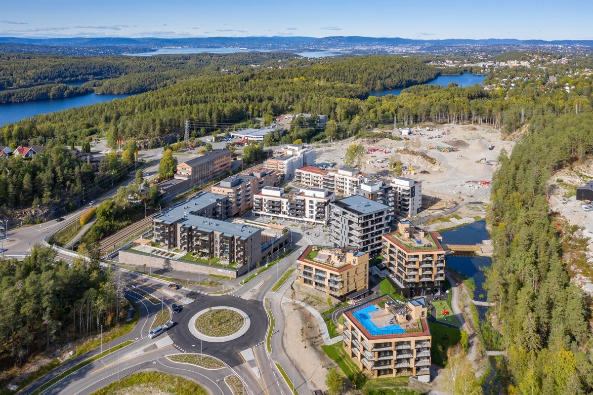 Kort reisevei til Oslo sentrum, marka m.m. Galleribilde