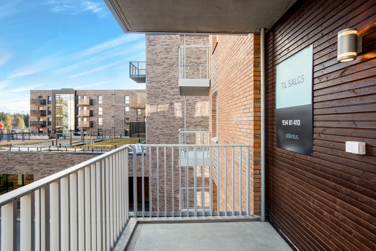 Balkong mot flott utsyn Galleribilde