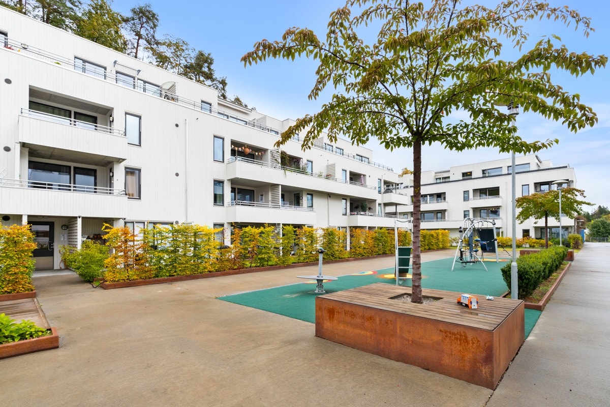 Bilfrie og barnevennlige fellesarealer Galleribilde