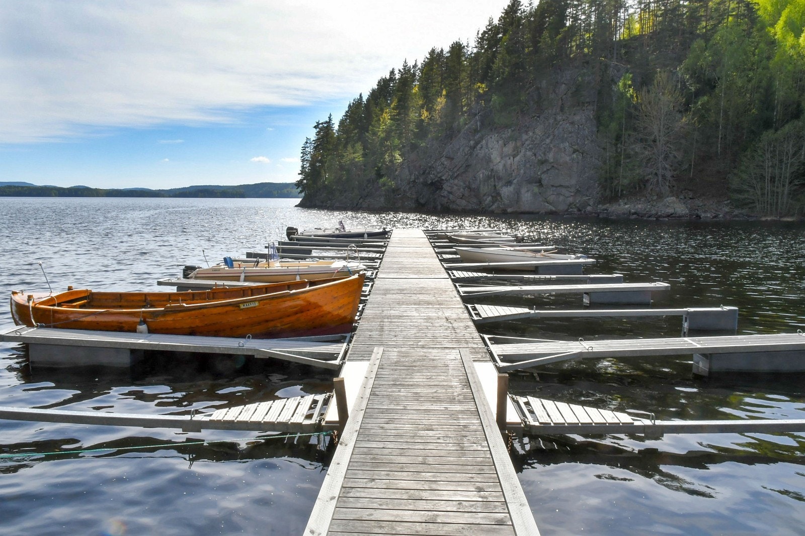 Båtplasser Foto Andrew Walls Galleribilde