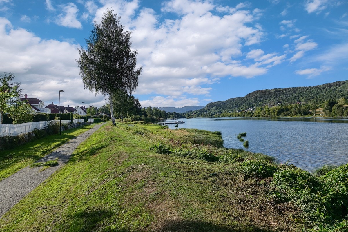 Friområdene ved Drammenselva har også fisking og båtliv på menyen. Galleribilde