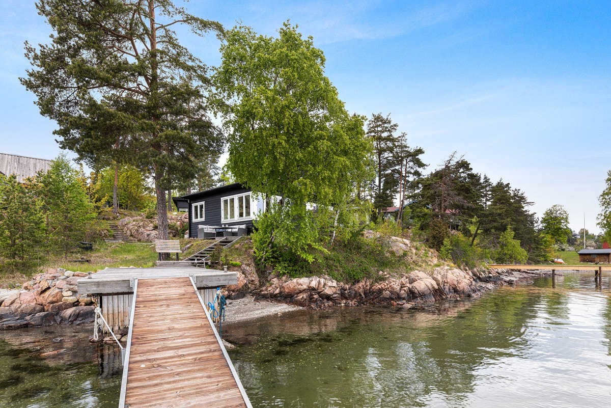 Bilde tatt fra bryggen Galleribilde