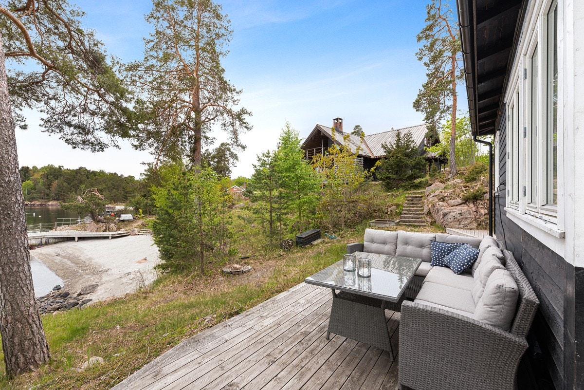 Del av terrassen Galleribilde