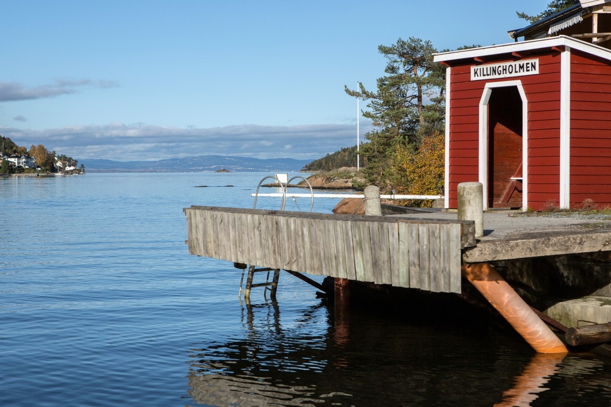 Killiholmens brygge som velforeningen på øya disponerer Galleribilde